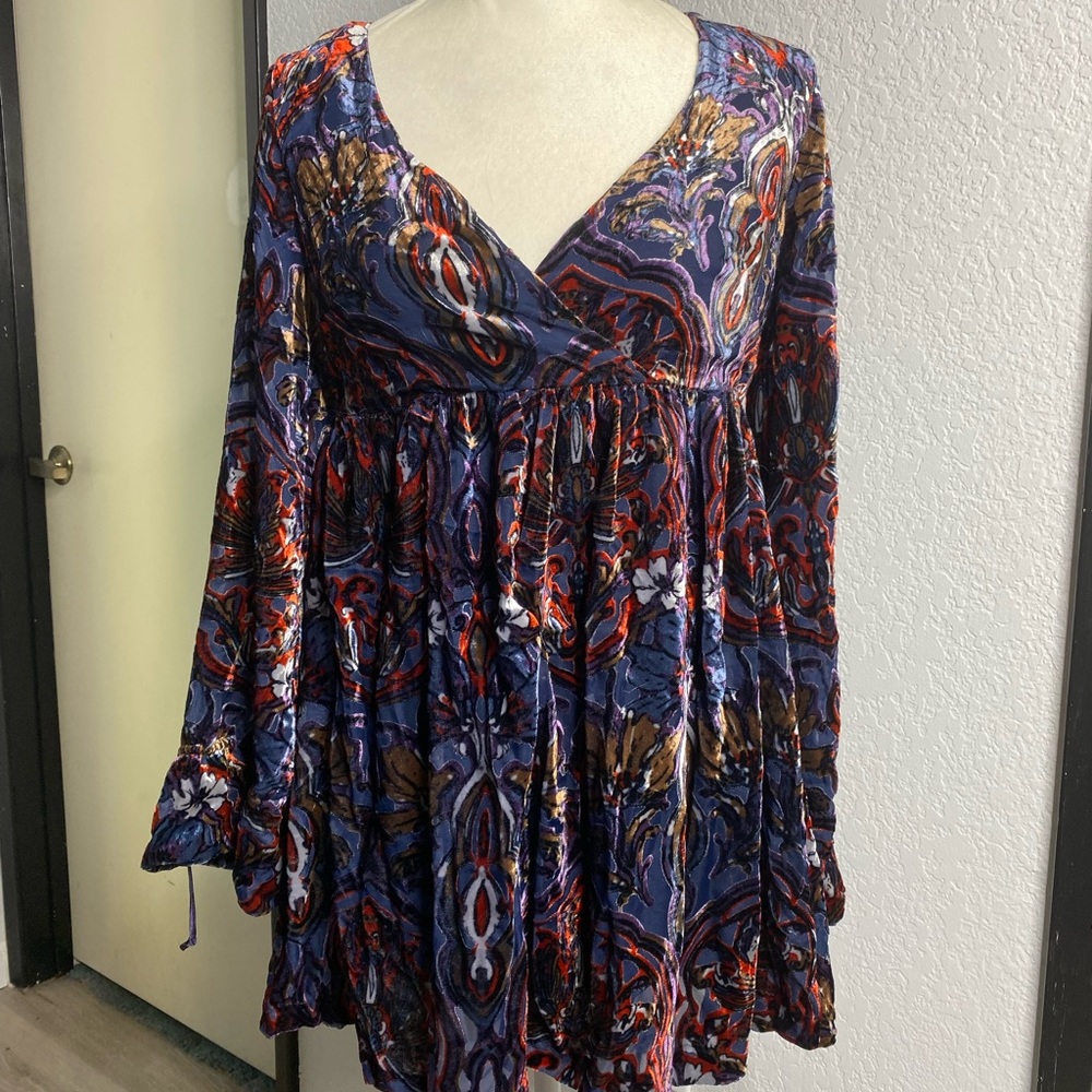 Free people velvet dress